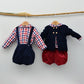 conjunto vestir niños navidad trajes 3 piezas bebés para eventos invierno mayoral doña carmen