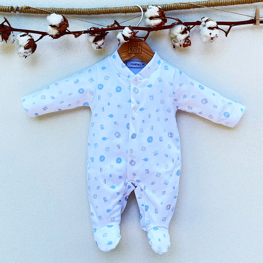 pijamas recién nacidos niños enterizos bebes primera puesta algodon Ropa recien nacido eco