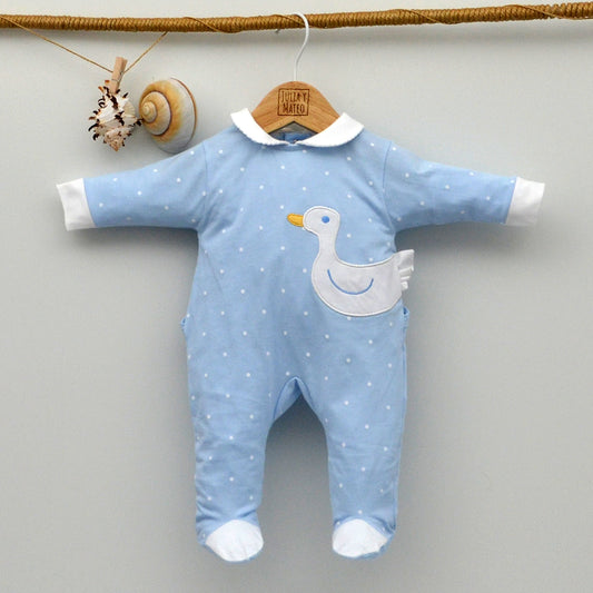 tienda ropa recien nacido niño canastillas bebes para regalar primeras puestas hospital pijamas patito