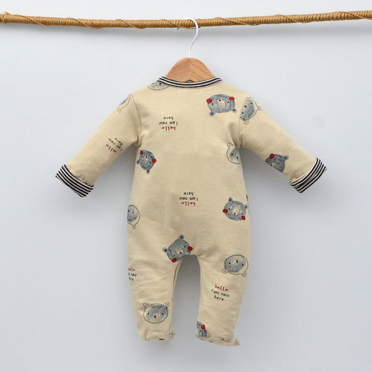 Pijama bebé Madagascar algodón manga larga