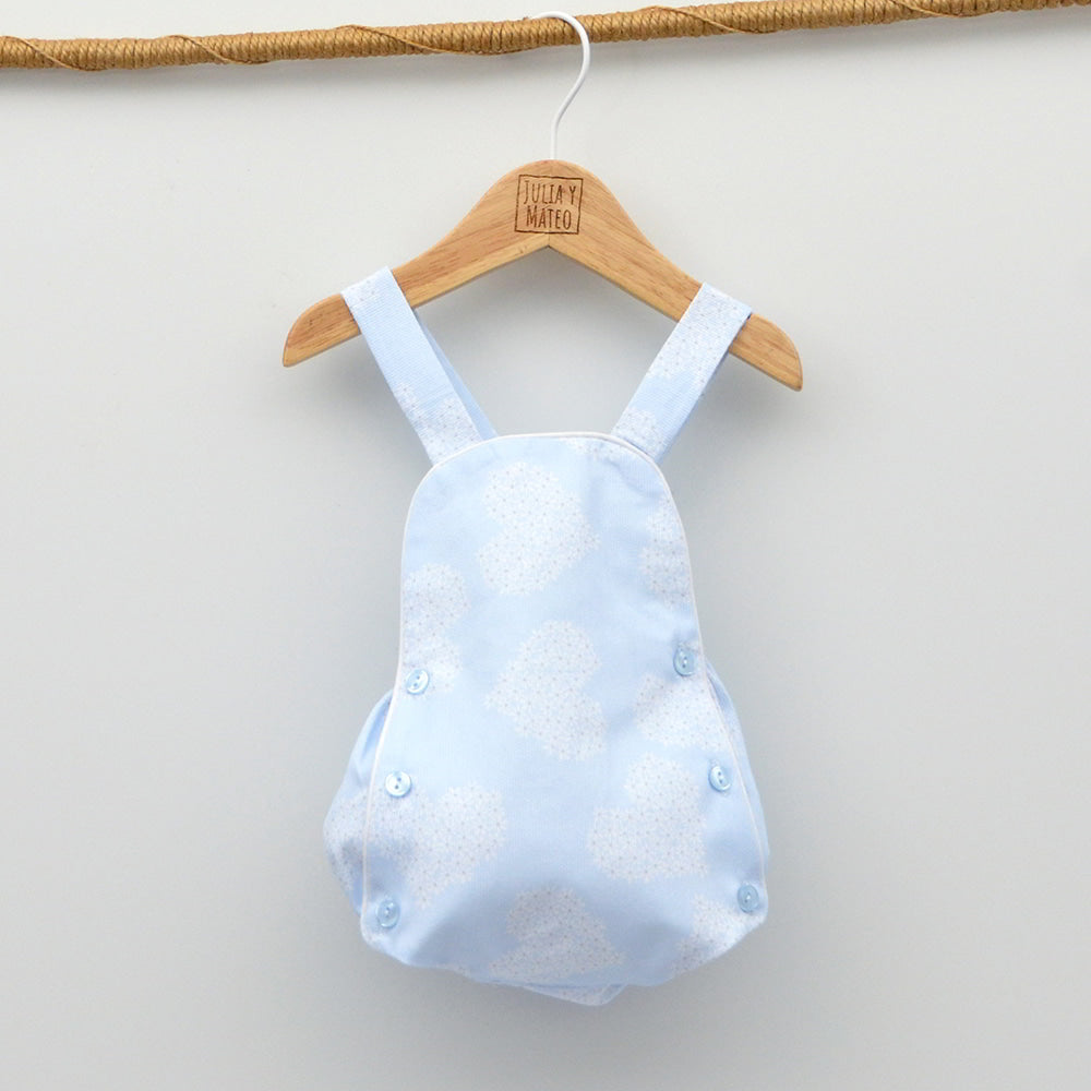conjunto vestir niño pique ropa clasica bebes azul celeste hecho en españa