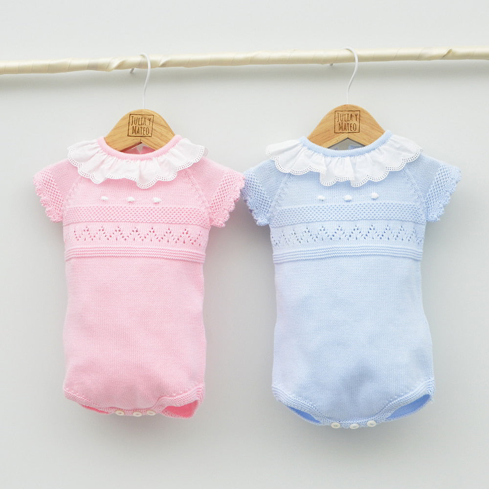 Ranita vestir bebes clasica algodon hecho en españa primeras puestas recien nacidos