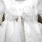 vestidos niñas ceremonia manga francesa bordada , 2,3,4,5, Y 6 años, vestido ceremonias niñas arras bodas